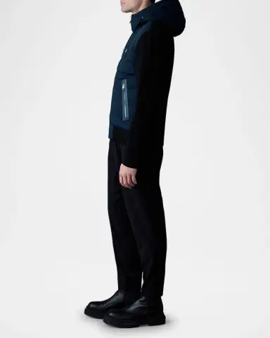 Mackage Men's Andrew Hybrid Down Knit Jacket | Thumbnail 5