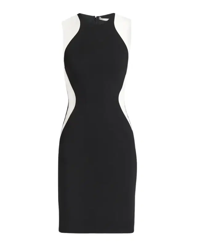 Stella McCartney Miracle Colorblock Mini Dress