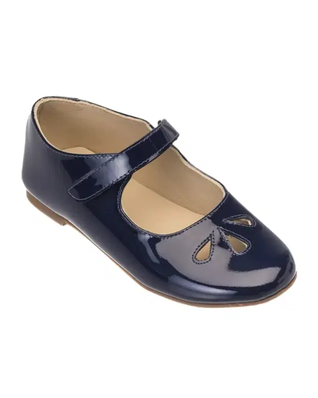Elephantito Girl 's Rosie Mary Jane Leather Shoes