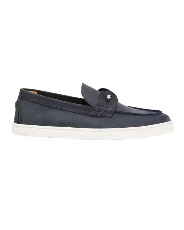 Christian Louboutin Chambeliboat Donna Leather Boat Shoes