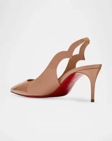 Christian Louboutin 70mm Hot Chick Patent Slingback Pumps | Thumbnail 4 Christian Louboutin 70mm Hot Chick Patent Slingback Pumps | Thumbnail 4