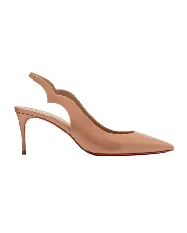 Christian Louboutin 70mm Hot Chick Patent Slingback Pumps | Thumbnail 1 Christian Louboutin 70mm Hot Chick Patent Slingback Pumps | Thumbnail 1