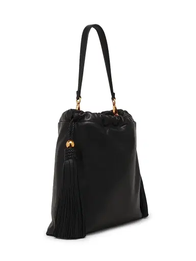 Etro Women's Kalispera Leather Shoulder Bag - Black | Thumbnail 4 Etro Women's Kalispera Leather Shoulder Bag - Black | Thumbnail 4