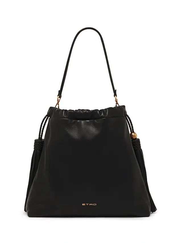 Etro Women's Kalispera  Leather Shoulder Bag - Black