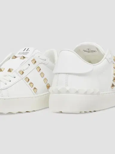Valentino Garavani Women's Untitled Open Sneakers - White - Size 11.5 | Thumbnail 5