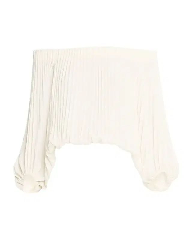 A.L.C. Sienna Pleated Off-The-Shoulder Top