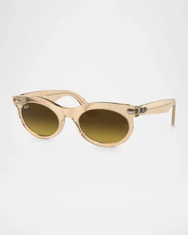 Ray-Ban Wayfarer Oval Gradient Propionate Sunglasses | Thumbnail 3 Ray-Ban Wayfarer Oval Gradient Propionate Sunglasses | Thumbnail 3