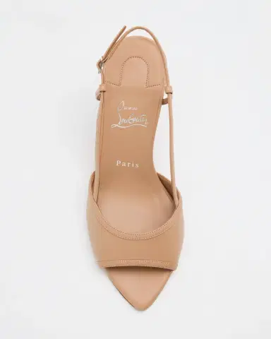 Christian Louboutin 80mm Miss Z Leather Slingback Sandals | Thumbnail 6 Christian Louboutin 80mm Miss Z Leather Slingback Sandals | Thumbnail 6