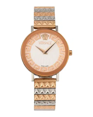 Versace 35mm Daedalus Watch with Bracelet Strap, Two Tone | Thumbnail 1 Versace 35mm Daedalus Watch with Bracelet Strap, Two Tone | Thumbnail 1