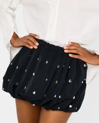 A.L.C. Holly Embellished Bubble Mini Skirt | Thumbnail 5