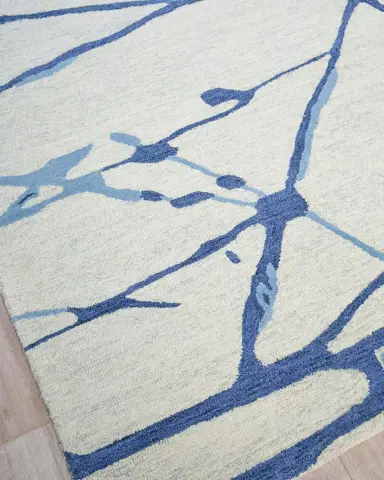 Exquisite Rugs Mystic Hand-Tufted Navy Rug | Thumbnail 3 Exquisite Rugs Mystic Hand-Tufted Navy Rug | Thumbnail 3