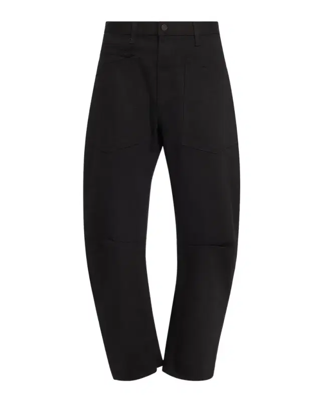 Nili Lotan Shon Curved Denim Pants