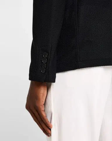 Giorgio Armani Men's Rice Stitch Sport Coat | Thumbnail 7