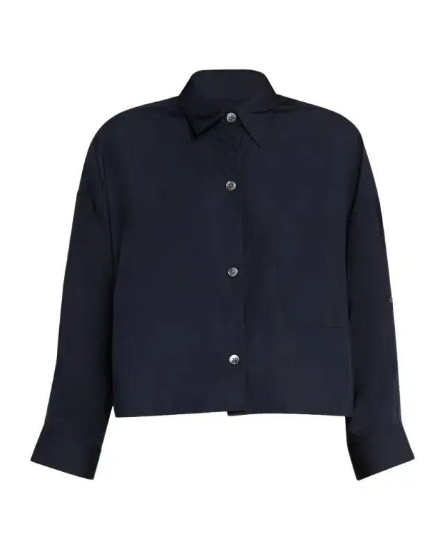 Next Ex Cropped Shirt in Superfine Cotton