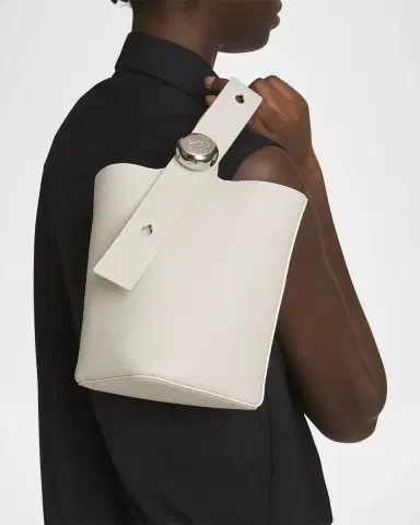 Loewe Mini Pebble Leather Bucket Bag | Thumbnail 4 Loewe Mini Pebble Leather Bucket Bag | Thumbnail 4