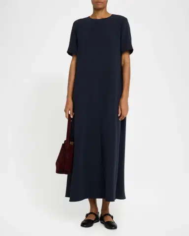 THE ROW Robi Crepe Maxi Dress | Thumbnail 2