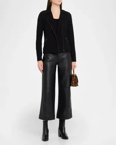 MAJESTIC FILATURES French Terry Moto Jacket | Thumbnail 2