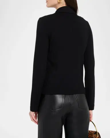 MAJESTIC FILATURES French Terry Moto Jacket | Thumbnail 3
