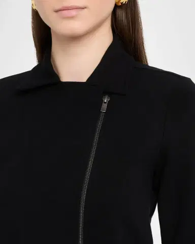 MAJESTIC FILATURES French Terry Moto Jacket | Thumbnail 5