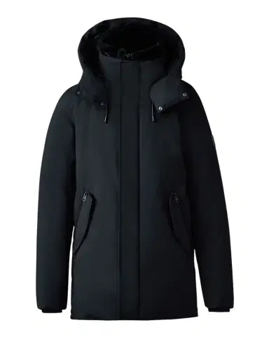 Mackage Men's Sullivan Mid-Length Jacket with Shearling | Thumbnail 1