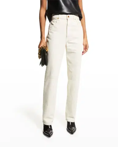 SLVRLAKE London High-Rise Straight-Leg Jeans | Thumbnail 2 SLVRLAKE London High-Rise Straight-Leg Jeans | Thumbnail 2