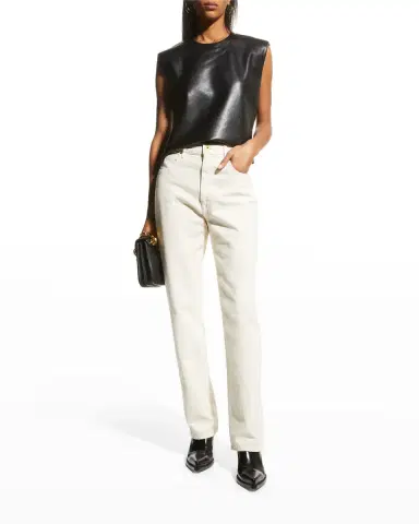 SLVRLAKE London High-Rise Straight-Leg Jeans | Thumbnail 3 SLVRLAKE London High-Rise Straight-Leg Jeans | Thumbnail 3