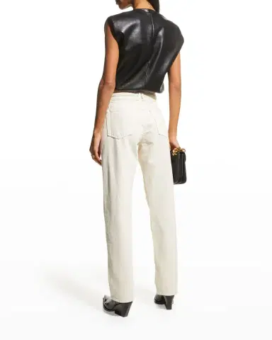 SLVRLAKE London High-Rise Straight-Leg Jeans | Thumbnail 5 SLVRLAKE London High-Rise Straight-Leg Jeans | Thumbnail 5