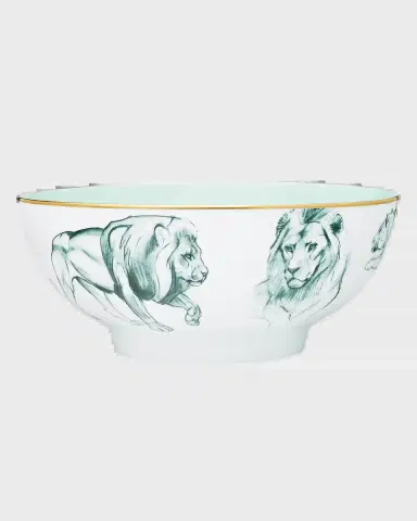 Hermes Carnets D 'Equateur Breakfast Small Salad Bowl | Thumbnail 2