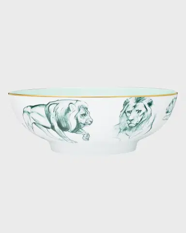 Hermes Carnets D 'Equateur Breakfast Small Salad Bowl | Thumbnail 3