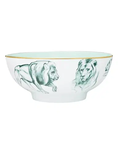 Hermes Carnets D 'Equateur Breakfast Small Salad Bowl | Thumbnail 1
