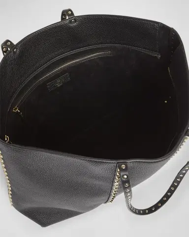 Valentino Garavani Rockstud Medium Leather Tote Bag | Thumbnail 2 Valentino Garavani Rockstud Medium Leather Tote Bag | Thumbnail 2