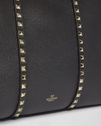 Valentino Garavani Rockstud Medium Leather Tote Bag | Thumbnail 4 Valentino Garavani Rockstud Medium Leather Tote Bag | Thumbnail 4