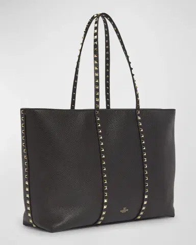 Valentino Garavani Rockstud Medium Leather Tote Bag | Thumbnail 5 Valentino Garavani Rockstud Medium Leather Tote Bag | Thumbnail 5