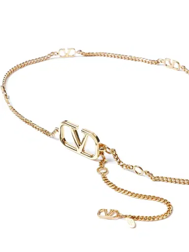 Valentino Garavani Women's VLogo Signature Chain Belt - Gold - Size Small | Thumbnail 4 Valentino Garavani Women's VLogo Signature Chain Belt - Gold - Size Small | Thumbnail 4