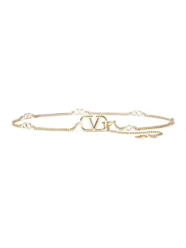 Valentino Garavani Women's VLogo Signature Chain Belt - Gold - Size Small | Thumbnail 1 Valentino Garavani Women's VLogo Signature Chain Belt - Gold - Size Small | Thumbnail 1