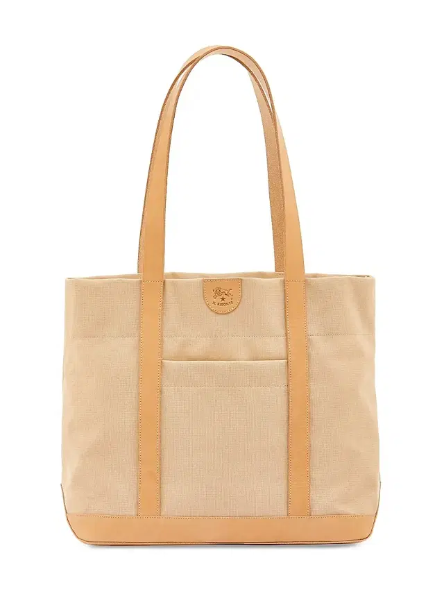 Il Bisonte Women's Caramella Classic  Tote - Seashell Natural