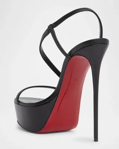 Christian Louboutin 150mm Rosalie Platform Slingback Sandals | Thumbnail 4