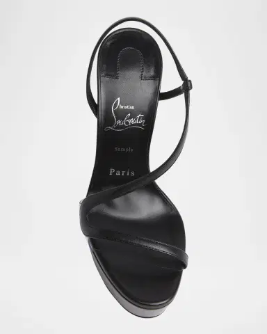 Christian Louboutin 150mm Rosalie Platform Slingback Sandals | Thumbnail 6