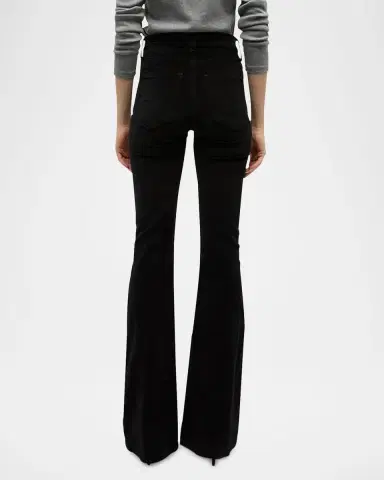 Veronica Beard Beverly Skinny Flare Jeans | Thumbnail 3