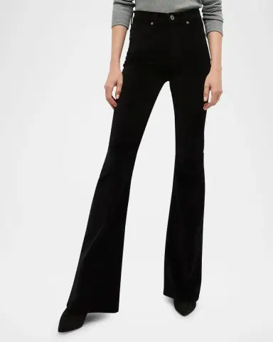 Veronica Beard Beverly Skinny Flare Jeans | Thumbnail 4