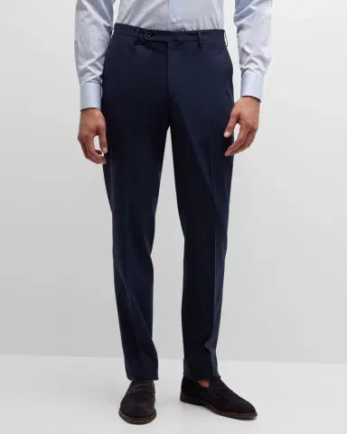 Incotex Men 's Super 150s Wool Dress Pants | Thumbnail 4