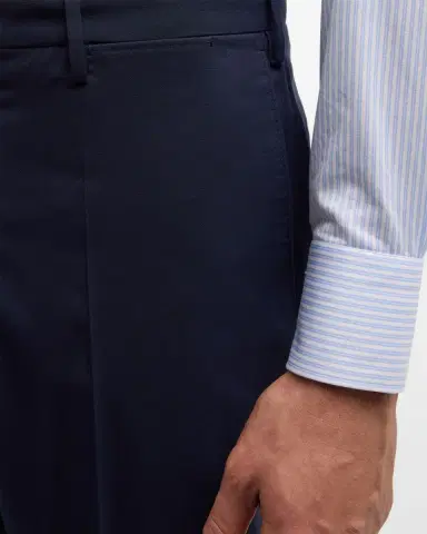 Incotex Men 's Super 150s Wool Dress Pants | Thumbnail 5