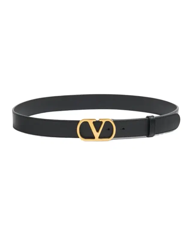 Valentino Garavani VLogo Signature Leather Belt, 30mm