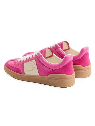 Valentino Garavani Women's Upvillage Crosta Sneakers - Hot Pink Multicolor - Size 10.5 | Thumbnail 3 Valentino Garavani Women's Upvillage Crosta Sneakers - Hot Pink Multicolor - Size 10.5 | Thumbnail 3