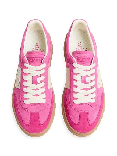 Valentino Garavani Women's Upvillage Crosta Sneakers - Hot Pink Multicolor - Size 10.5 | Thumbnail 4 Valentino Garavani Women's Upvillage Crosta Sneakers - Hot Pink Multicolor - Size 10.5 | Thumbnail 4