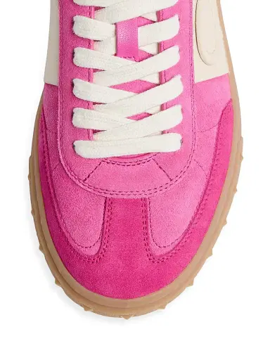 Valentino Garavani Women's Upvillage Crosta Sneakers - Hot Pink Multicolor - Size 10.5 | Thumbnail 5 Valentino Garavani Women's Upvillage Crosta Sneakers - Hot Pink Multicolor - Size 10.5 | Thumbnail 5