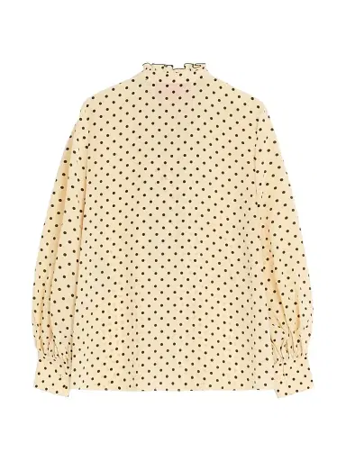 Valentino Garavani Women's Crepe De Chine Shirt | Thumbnail 2