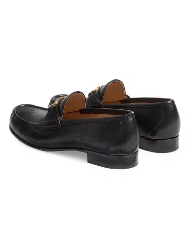Valentino Garavani Men's VLogo Signature Buffalo Loafers - Black - Size 13 | Thumbnail 3