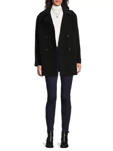 Cinzia Rocca Women's Icons Notch Collar Peacoat | Thumbnail 2