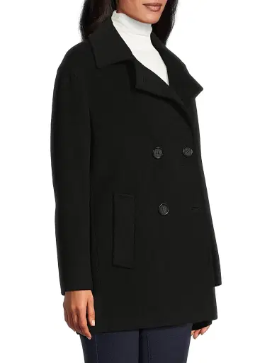 Cinzia Rocca Women's Icons Notch Collar Peacoat | Thumbnail 4